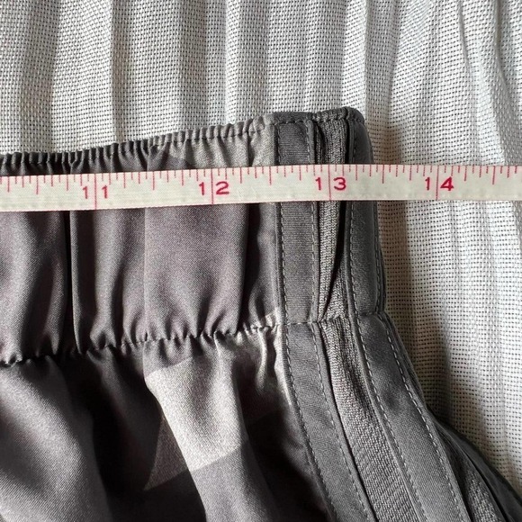 Adidas athletic shorts, black, gray and white with built-in liner - Picture 8 of 8